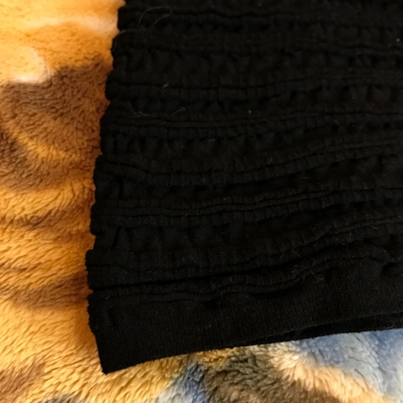 Tight black rippled dress- high quality snug fit - Picture 5 of 5